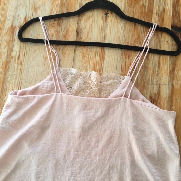 H&M Pink Satin Lace Top - Picture 4 of 6